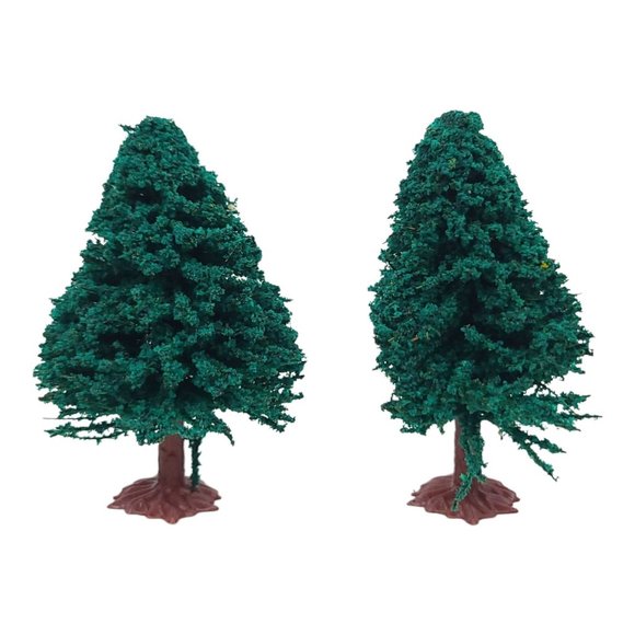 LIfe Like Trains Accessories Telephone Poles Railroad Road Signs Trees Lot - Picture 2 of 15